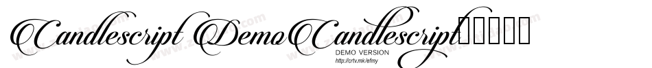 Candlescript Demo字体转换